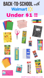 Walmart-Under-1 school supplies